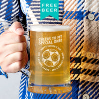 'Special One' Father's Day Football Beer Tankard