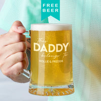 This Dad Belongs to Beer Tankard