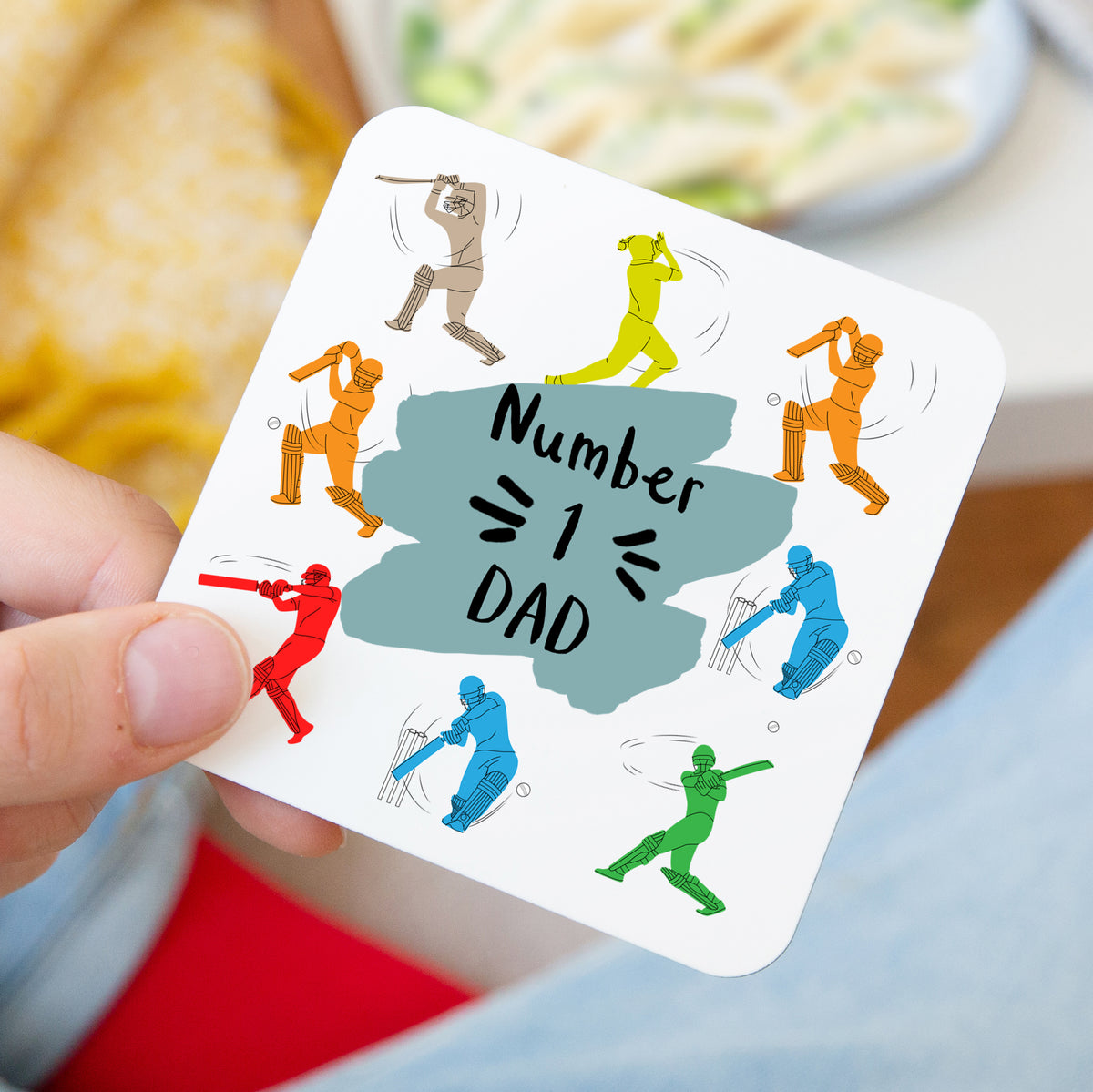 Choose Your Message Cricket Coaster