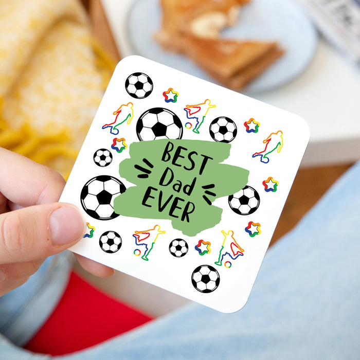 Choose Your Message Football Coaster