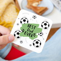 Choose Your Message Football Coaster