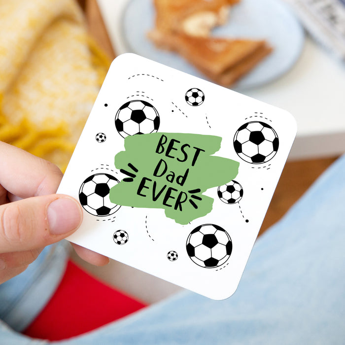 Choose Your Message Football Coaster
