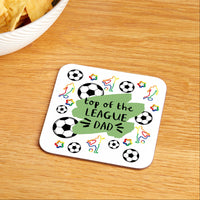 Choose Your Message Football Coaster
