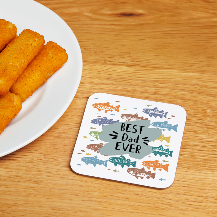 Choose Your Message Fishing Coaster