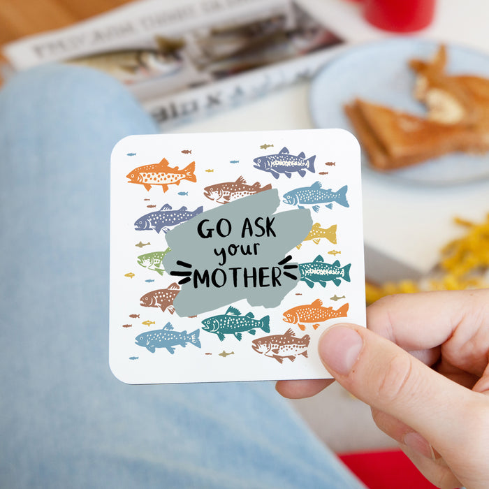 Choose Your Message Fishing Coaster