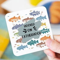 Choose Your Message Fishing Coaster