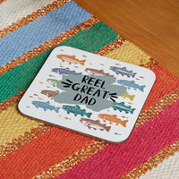 Choose Your Message Fishing Coaster