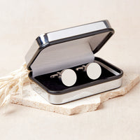 Personalised Rectangle Map Cufflinks