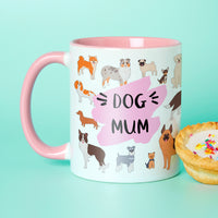 Dog Mum Wrap Design Mug