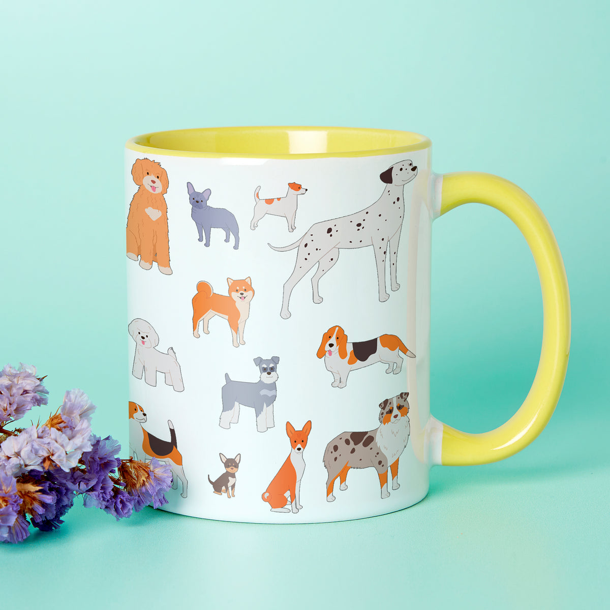 Dog Mum Wrap Design Mug