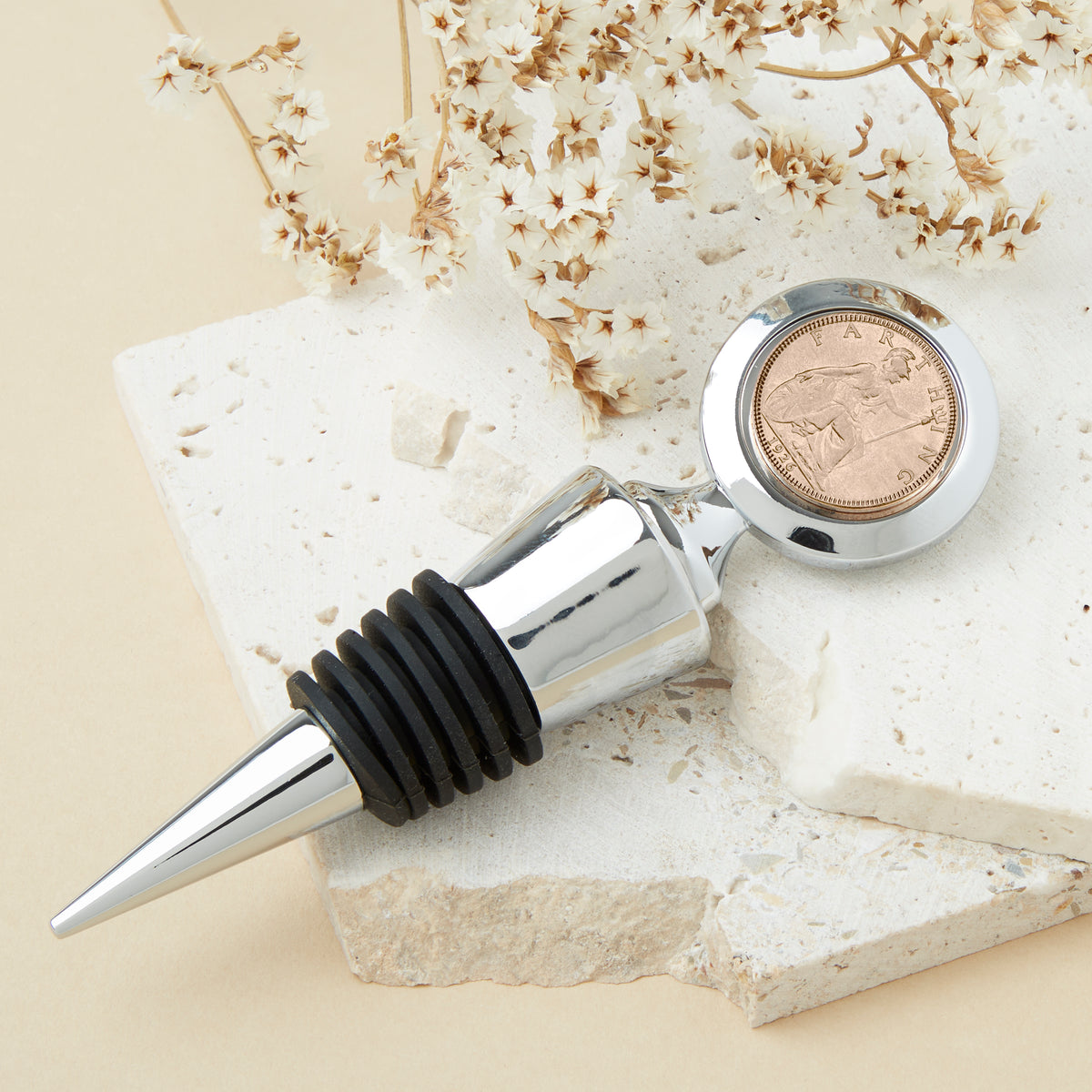 Farthing 100th 1926 Coin Bottle Stopper