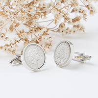 Five Pence 18th 2008 Birthday Coin Cufflinks