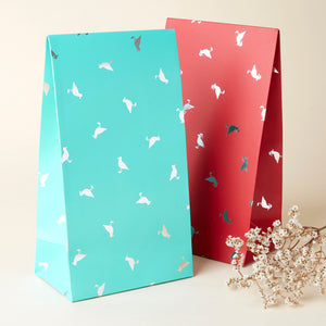 Medium Seagull Gift Wrap Box Bag