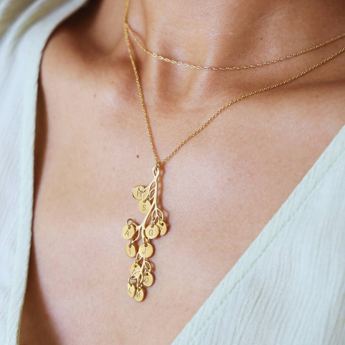 Personalised Family Tree Necklace