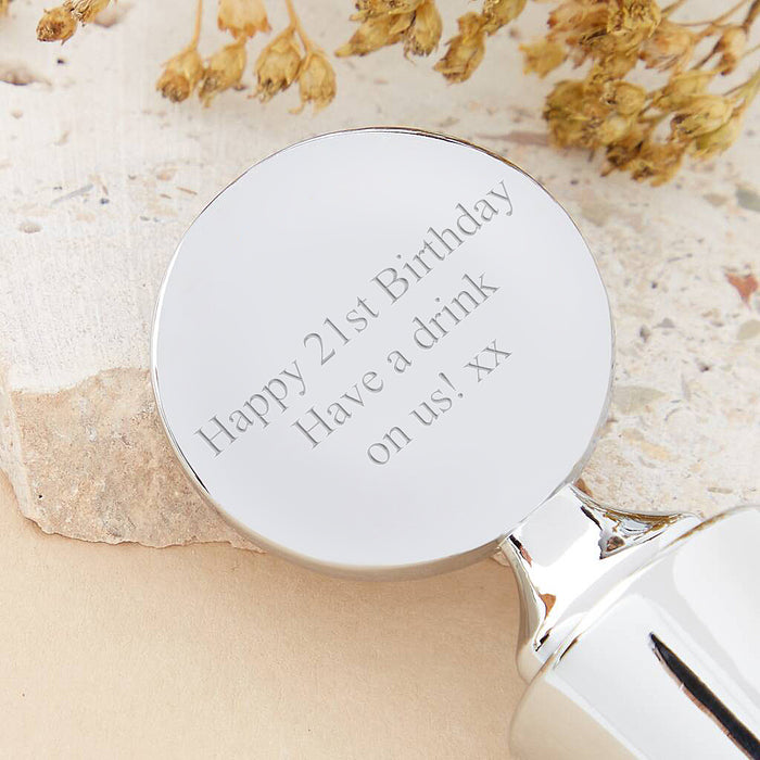 21st Birthday 2005 Penny Coin Bottle Stopper