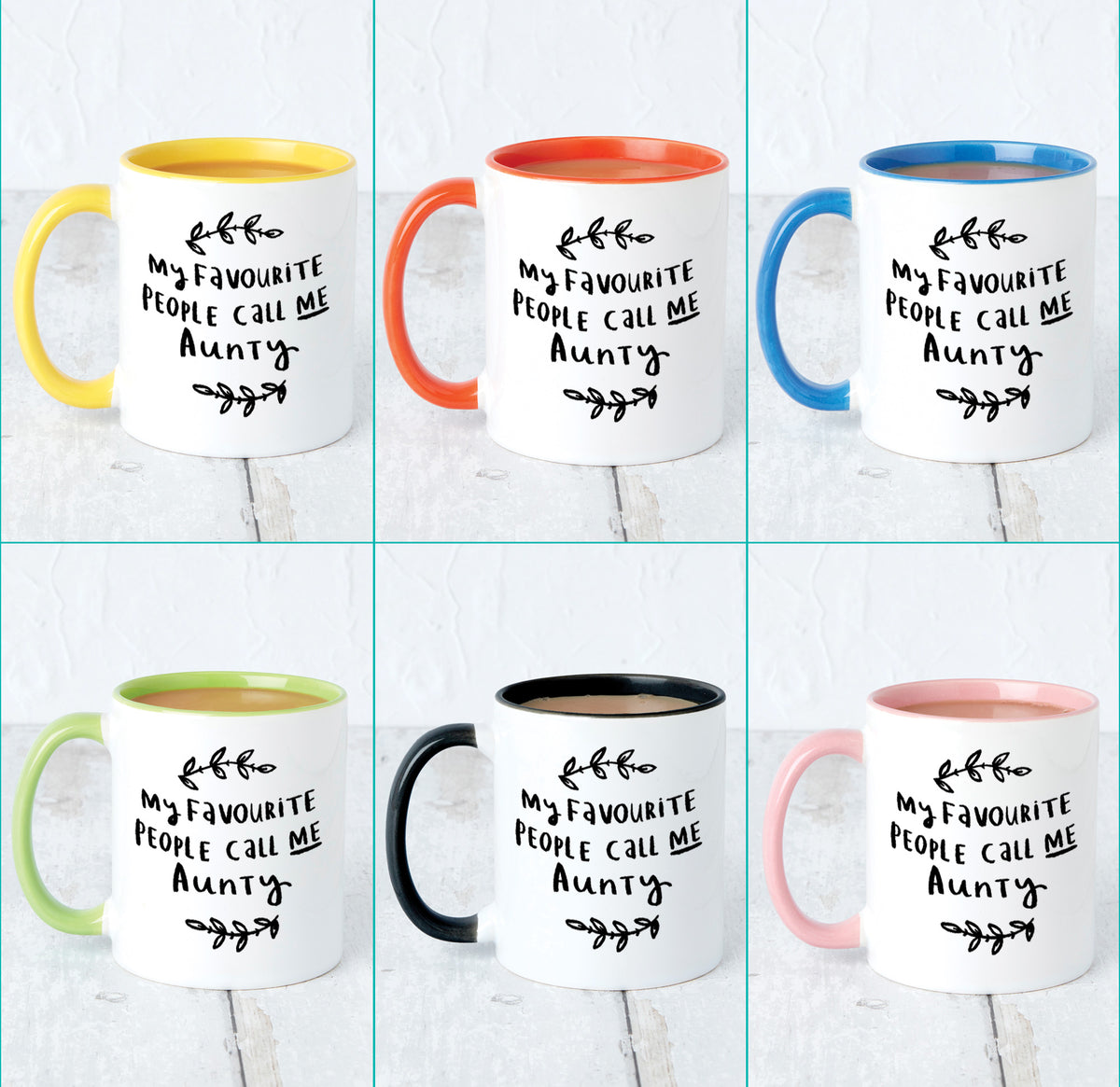 'My Favourite People Call Me Aunty' Mug