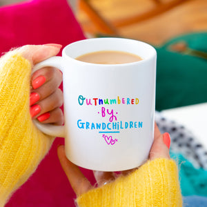 Grandma 'Outnumbered By Grandchildren' Coaster