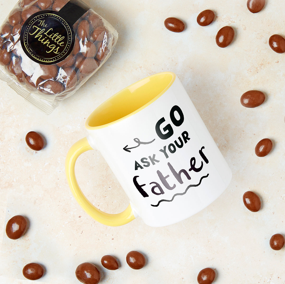 Go Ask Your Father Mug and Sweet Set