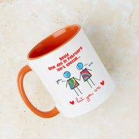 Personalised Valentines His & His Mug