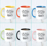 'Never Get A Day Off' Retirement Mug