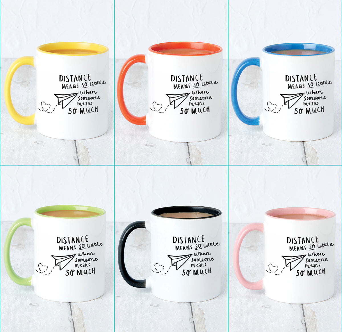 Distance Means Little' Long Distance Relationship Mug