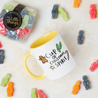 'Cup Of Christmas Spirit' Mug and Sweet Set