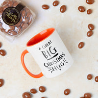 A great big Christmas hug' Mug and Sweet Set