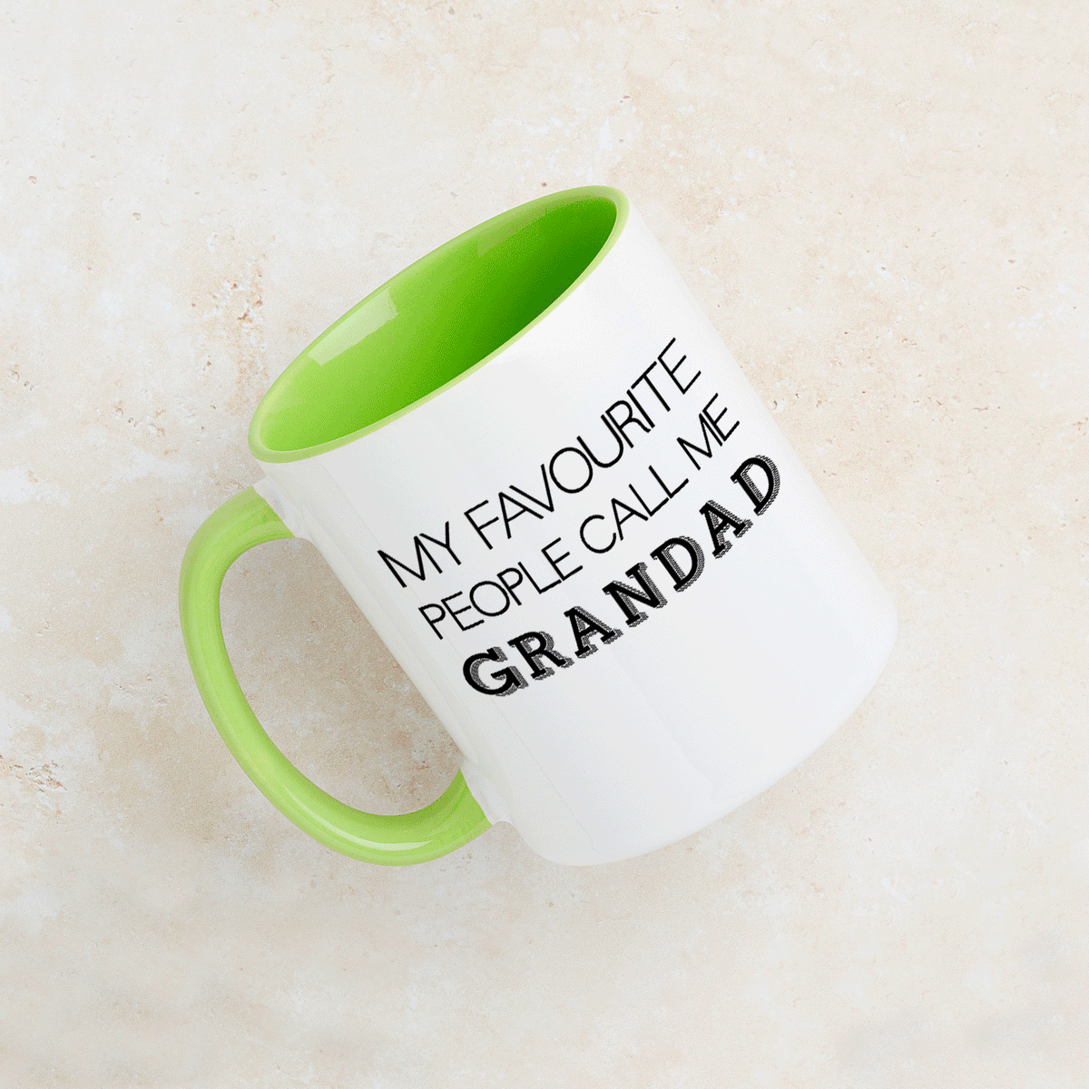 'My Favourite People Call Me Grandad Mug