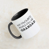 'My Favourite People Call Me Grandad Mug