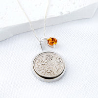 50th Birthday 1975 Penny Necklace
