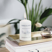 Personalised New Home Candle