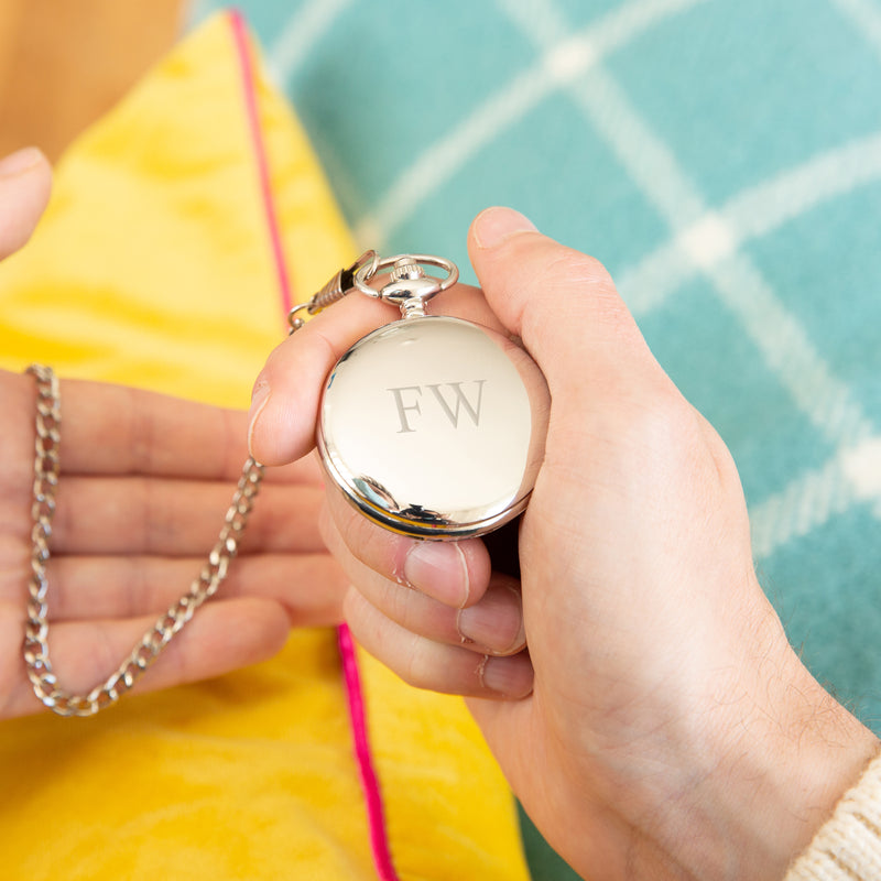 Initial Personalised Pocket Watch