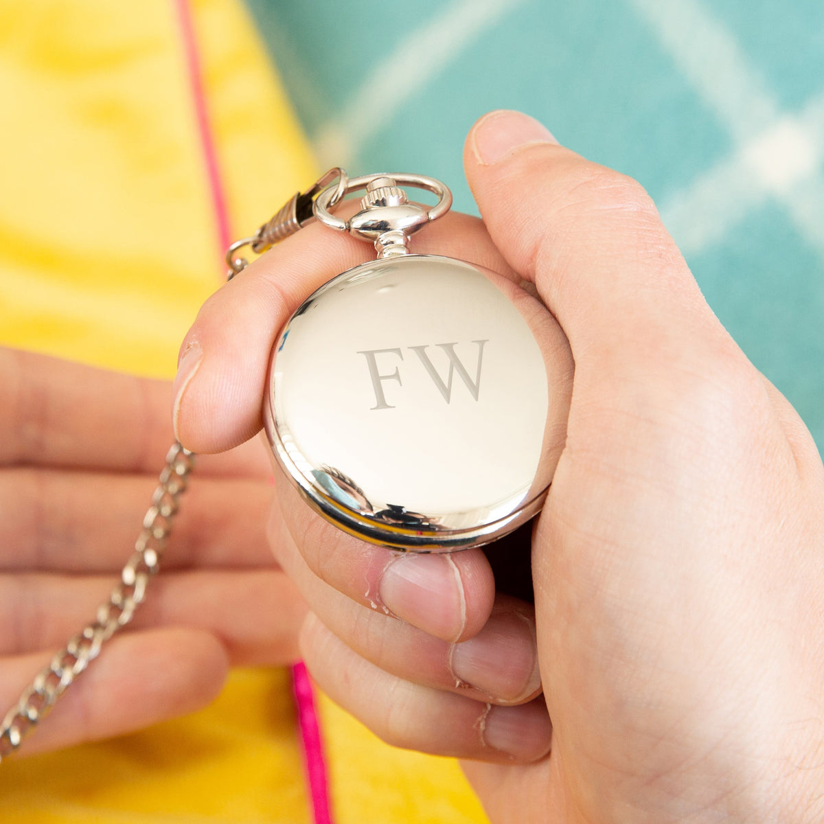 Initial Personalised Pocket Watch