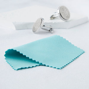Sterling Silver March Aquamarine Necklace Card