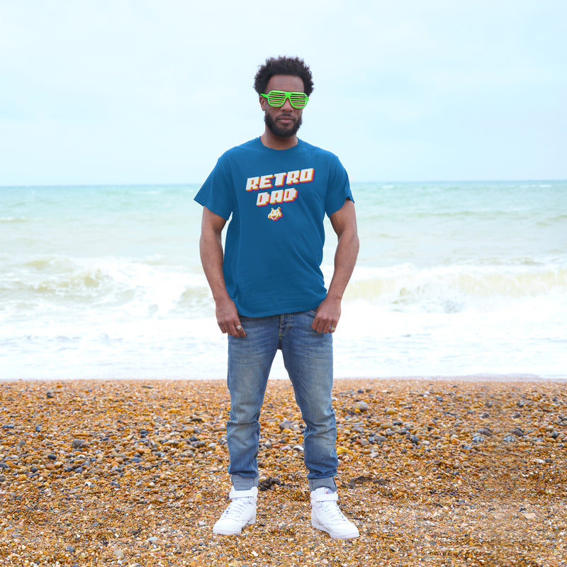 'Retro Dad' Space Invader inspired Father's Day T-Shirt