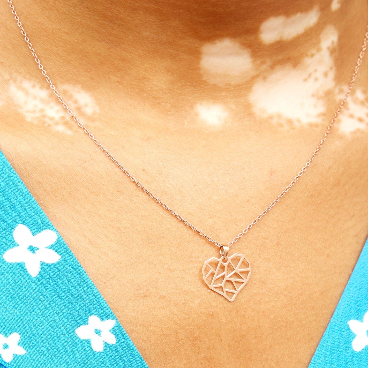 Olive leaf on sale heart pendant