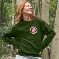 Outnumbered by Plants Crest Sweatshirt