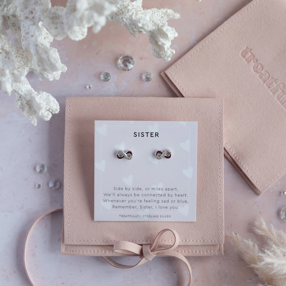 Sister Earrings Studs