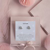 Sister Earrings Studs
