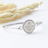 60th Birthday 1966 Sixpence Coin Bangle Bracelet