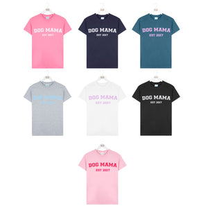 Personalised Dog Mama Est Women's T-Shirt