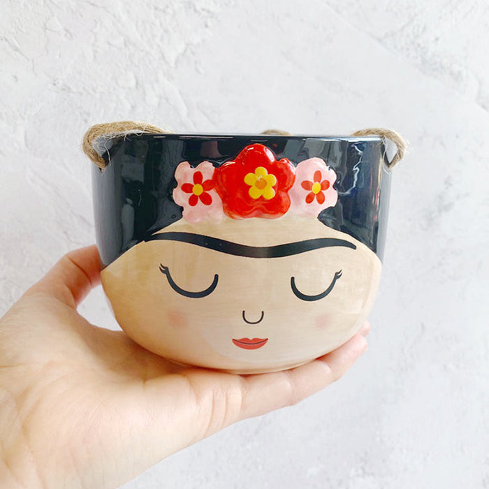 Frida Kahlo Hanging Planter