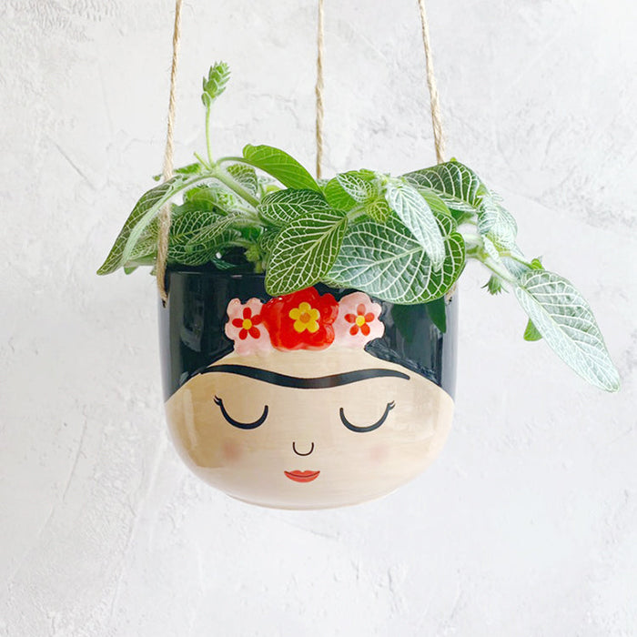 Frida Kahlo Hanging Planter