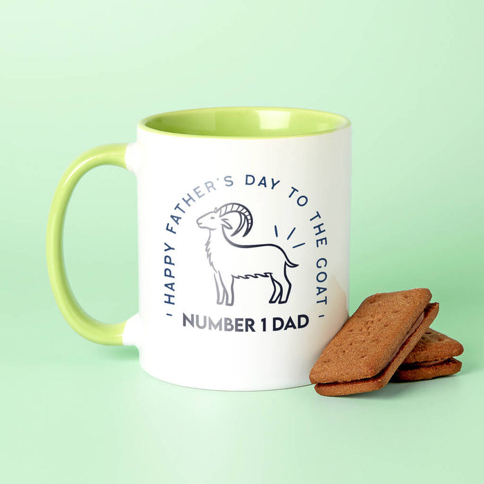 Happy Father's Day To The Goat Mug