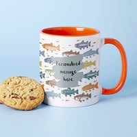 Choose Your Message Fishing Mug For Dad