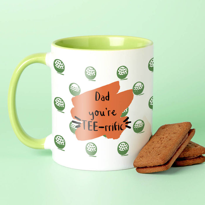 Choose Your Message Golf Mug For Dad