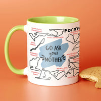 Choose Your Message Formula One Circuits Mug For Dad