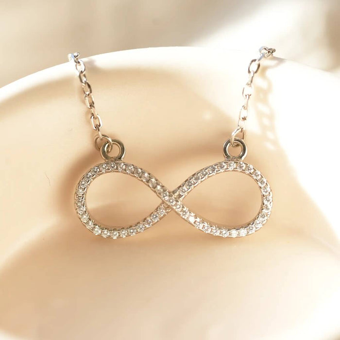 Silver Infinity Necklace