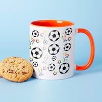 Choose Your Message Football Mug For Dad