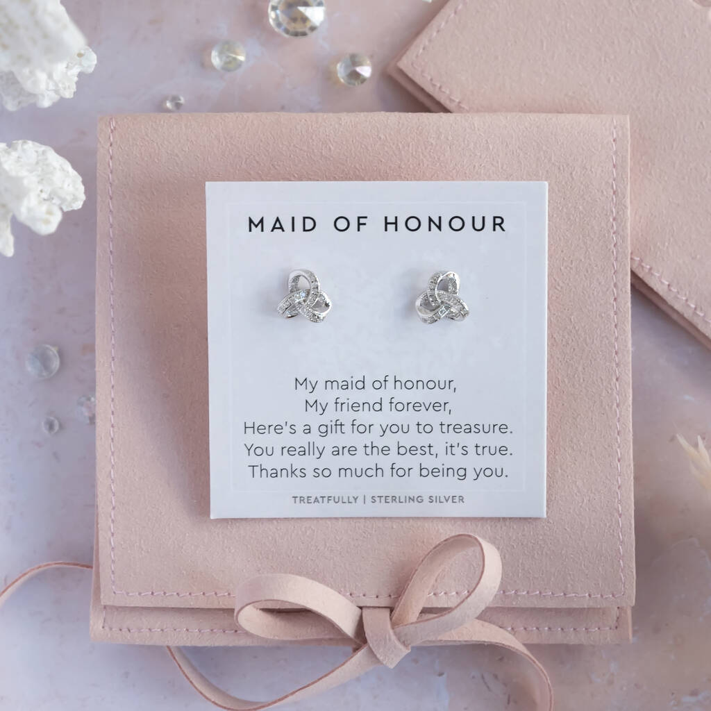 Maid Of Honour Earring Studs